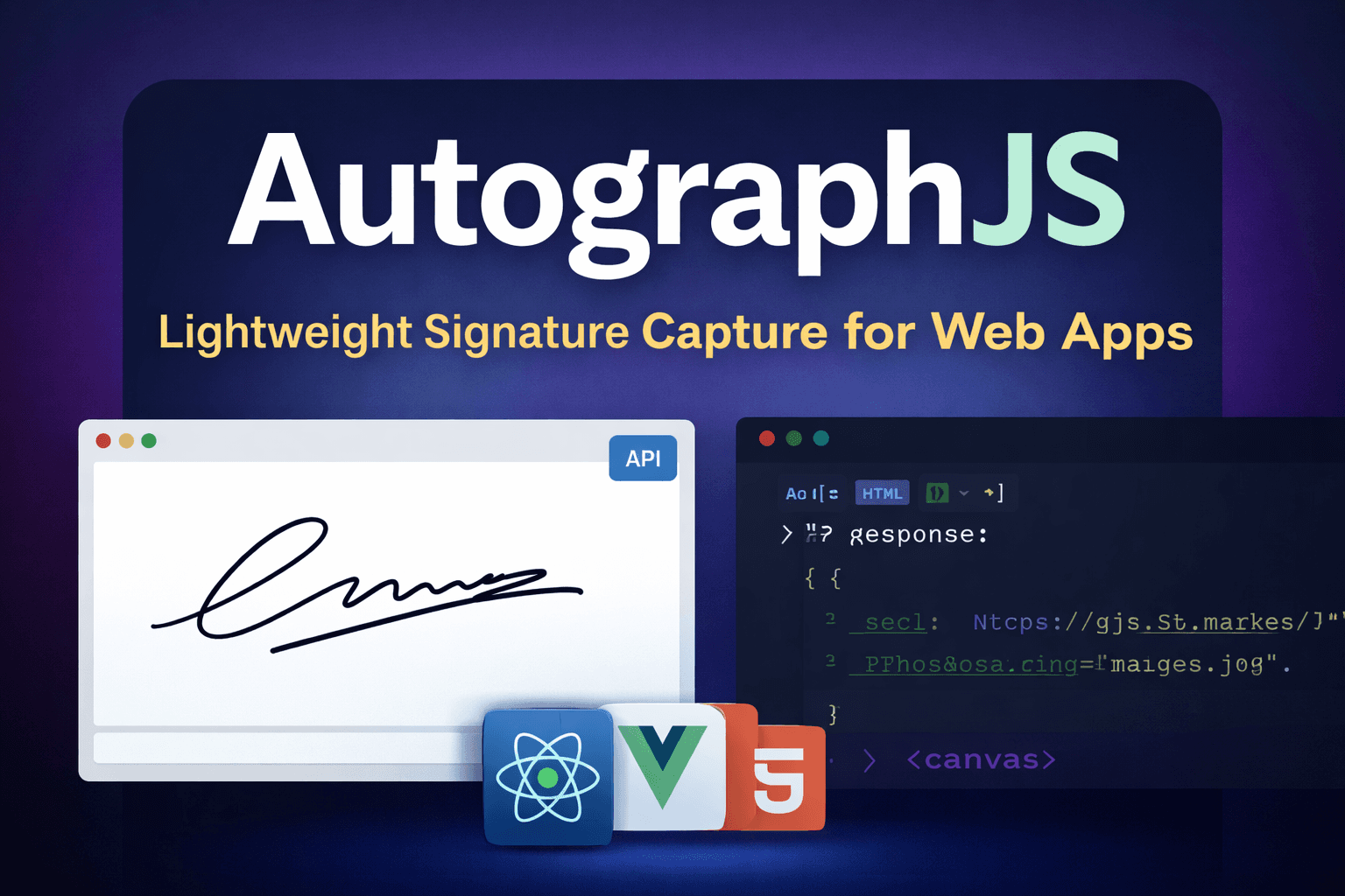 AutographJS - Solución de firma para editores web modernos